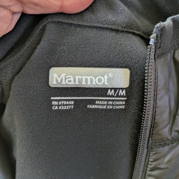 Marmot Hybrid Jacket – Men’s Size M Black, Lake Powell Resorts & Marinas Edition - Picture 3 of 10